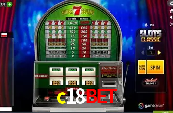c18bet Cassino Online Certificado